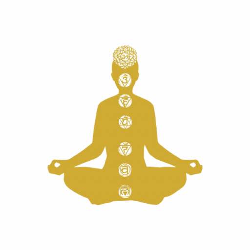 Ein Mensch mit Chakren als Symbol für Energiearbeit
